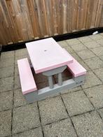 Kinder picknick tafel, Tuin en Terras, Ophalen, Zo goed als nieuw, Rechthoekig