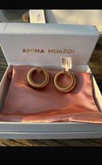 Amina muaddi oorbellen, Ophalen of Verzenden, Nieuw, Goud, Overige materialen