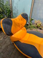 Topform Kikko / The Frog Lounge fauteuil Alcantara en leer, Huis en Inrichting, Fauteuils, Gebruikt, Leer, Ophalen