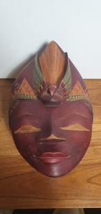 Topeng batik houten doos in de vorm van een masker., Ophalen of Verzenden