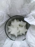 3 Riviera Maison kaarsen in de vorm van sterren NIEUW, Overige materialen, Wit, Nieuw, Ophalen of Verzenden