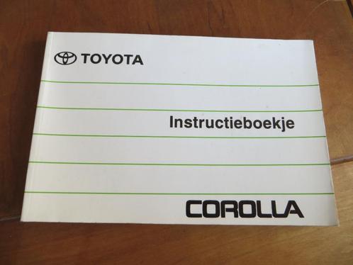 Instructieboek Toyota Corolla, Corolla 4WD 1987, Auto diversen, Handleidingen en Instructieboekjes, Ophalen of Verzenden