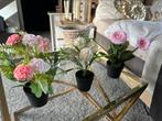 3x kunst planten Ibiza style, Ophalen of Verzenden, Zo goed als nieuw