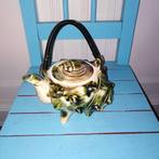 Theepotje in de vorm van een schelp, Ophalen, Gebruikt