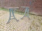 Oude gietijzeren machine poten, Antiek en Kunst, Ophalen