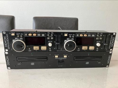 Denon DN-D4000 19” dubbele cd/mp3 speler, Muziek en Instrumenten, Dj-sets en Draaitafels, Gebruikt, Denon, Ophalen of Verzenden