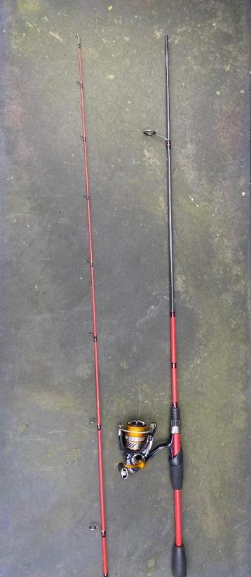 LICHTE SPINHENGEL + DAIWA MOLEN beschikbaar voor biedingen