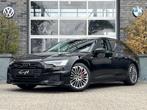 Audi A6 AVANT 55 TFSI E Q. COMP. S-LINE - PANO - EL. TREKH., Automaat, Gebruikt, Euro 6, Zwart