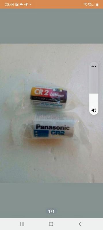 CR2 lithium batterijen 