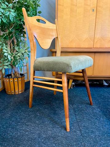 4x vintage stoelen retro Scandinavisch design chairs  beschikbaar voor biedingen