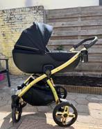 Tako baby kinderwagen set zwart/ goud compleet, Ophalen, Gebruikt, Kinderwagen, Overige merken