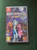 monster high skulltimate secrets nintendo switch, Spelcomputers en Games, 1 speler, Ophalen of Verzenden, Zo goed als nieuw, Vanaf 3 jaar