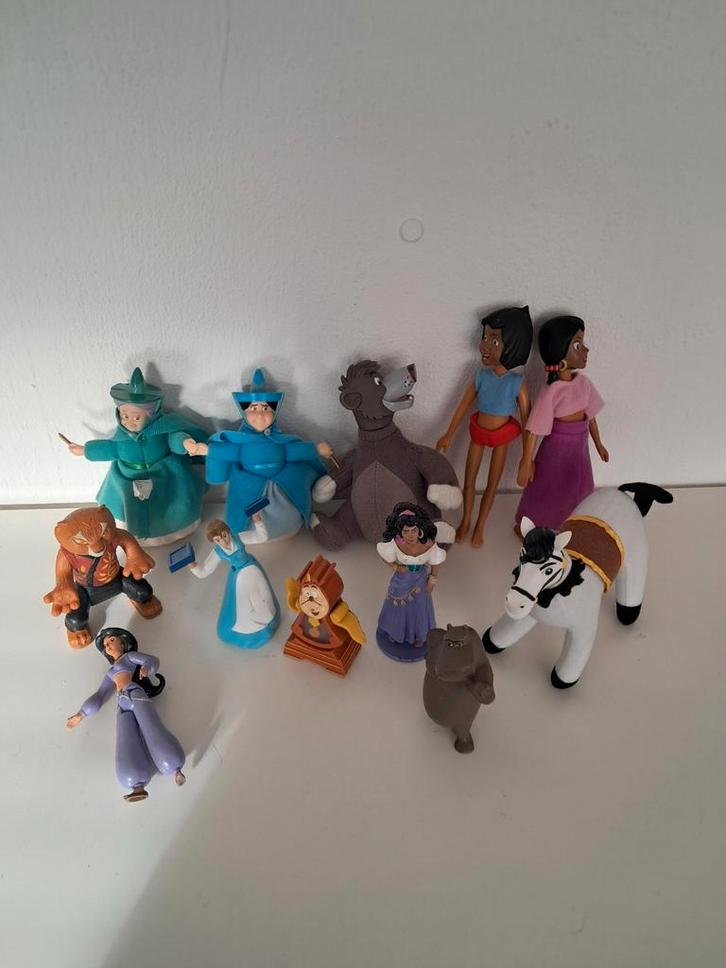 Disney Figuren Set, Kinderen en Baby's, Speelgoed | Actiefiguren, Gebruikt, Ophalen of Verzenden