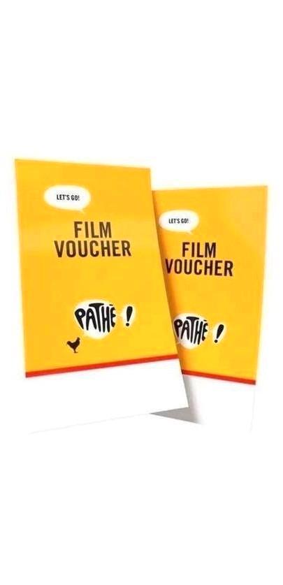 Pathe bioscoop kaartjes vouchers e-ticket cinema bios, Tickets en Kaartjes, Kortingen en Cadeaubonnen, Twee personen, Cadeaubon