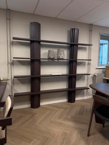 Japandi wandkast - design kast massief eiken - smoked oak beschikbaar voor biedingen