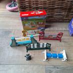 Schleich Trailer met Hindernissen & Doos, Ophalen of Verzenden, Gebruikt, Jongen of Meisje