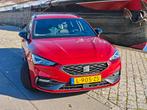 Seat Leon 1.0 Etsi 110pk Dsg-7 2021 Rood, Zwart, 700 kg, Leon, Leder en Stof