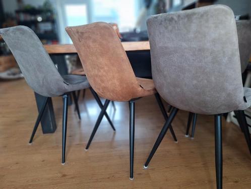 mxsofa stoelen 6x, Huis en Inrichting, Tafels | Eettafels, Gebruikt, 200 cm of meer, Vijf personen of meer, Rechthoekig, Ophalen