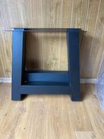 tafelpoot poten   A  en U tafel Metaal poedercoat zwart, Ophalen, Tafelpoot, 50 tot 100 cm, Rond