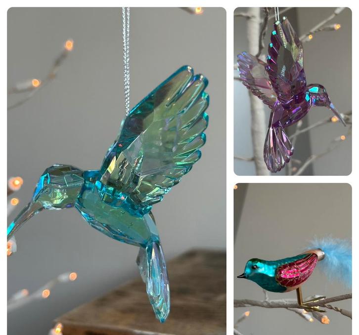 3 mooie kerst vogeltjes o.a kurt adler, Diversen, Kerst, Zo goed als nieuw, Ophalen of Verzenden