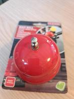 Fietsbel rood hotelbel hotel desk style - nieuw, Fietsen en Brommers, Fietsaccessoires | Fietsbellen, Ophalen of Verzenden, Zo goed als nieuw