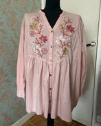 Blouse tuniek Gudrun Sjoden roze maat xxl 46 boho Ibiza, Kleding | Dames, Grote Maten, Verzenden, Zo goed als nieuw, Roze, Blouse of Tuniek