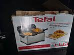 Tefal Double Pro Friteuse - Zo goed als nieuw!, Witgoed en Apparatuur, Frituurpannen, 3 tot 4 liter, Ophalen, Zo goed als nieuw