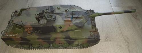 TORRO 1/16 RC LEOPARD 2A6 TANK. Metalen binnenwerk en tracks, Hobby en Vrije tijd, Modelbouw | Radiografisch | Overige, Zo goed als nieuw