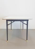 Vintage Friso Kramer Reform tafel '50 inklapbaar de Cirkel, Mid century, 100 tot 150 cm, Vijf personen of meer, De cirkel