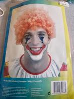 Oranje Clownspruik - Nieuw in verpakking!, Ophalen of Verzenden, Nieuw, Jongen of Meisje