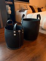 Plantenmanden - autoband zwart, Tuin en Terras, Bloembakken en Plantenbakken, Ophalen, Zo goed als nieuw, Rond, Minder dan 30 cm