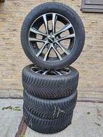 16" lichtmetalen velgen + winterbanden Renault Megane, Auto-onderdelen, Ophalen, Gebruikt, 16 inch, Banden en Velgen