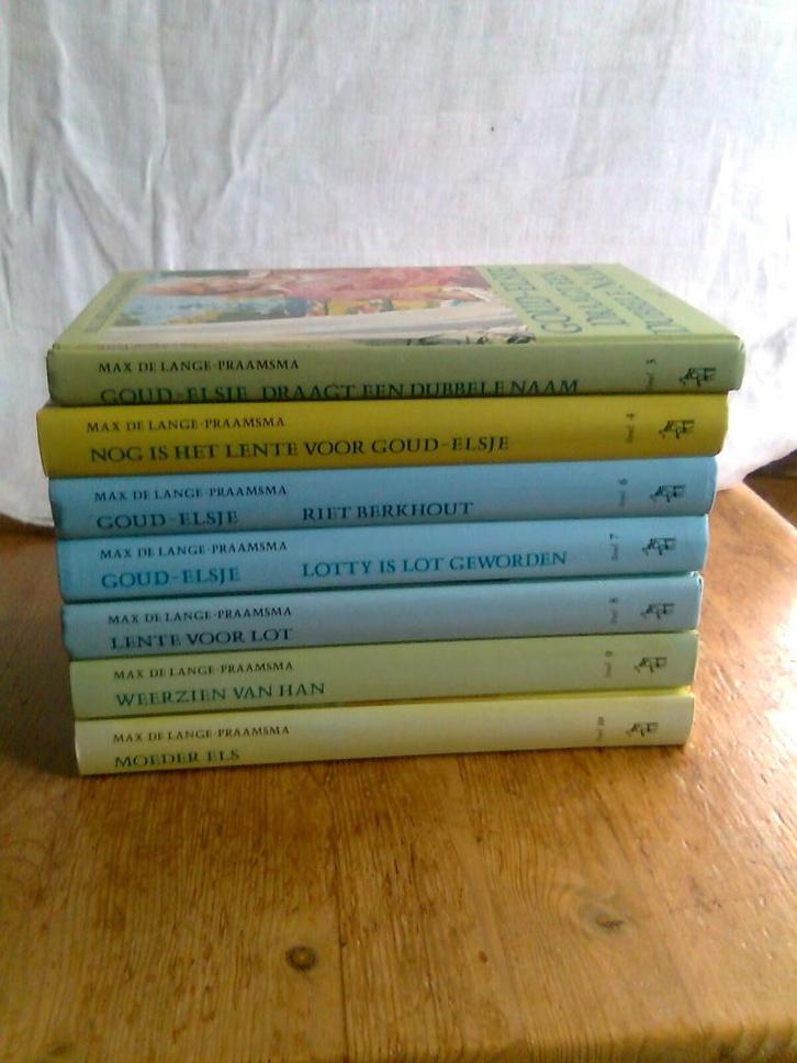 Goud-Elsje-serie,  7 delen,  Max de Lange-Praamsma, Boeken, Kinderboeken | Jeugd | 13 jaar en ouder, Zo goed als nieuw, Ophalen of Verzenden