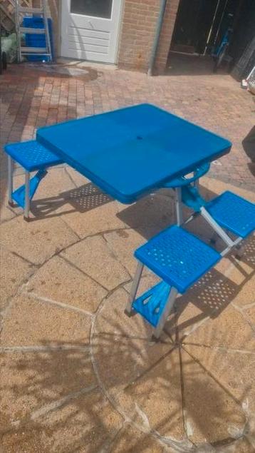 Camping inklapbaar picknick tafel beschikbaar voor biedingen