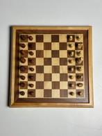 Schaakspel hout vintage, Ophalen of Verzenden, Zo goed als nieuw