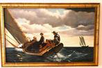 Kunst Reproductie Winslow Horner "Breezing Up (A Fair Wind)", Antiek en Kunst, Ophalen of Verzenden