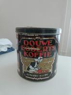 Grote koffie trommel blik DE Douwe Egberts, Verzamelen, Blikken, Douwe Egberts, Gebruikt, Ophalen of Verzenden, Koffie