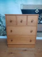Kastje / commode - Opknapper, Huis en Inrichting, Kasten | Ladekasten, Ophalen, Gebruikt, 5 laden of meer, Grenenhout