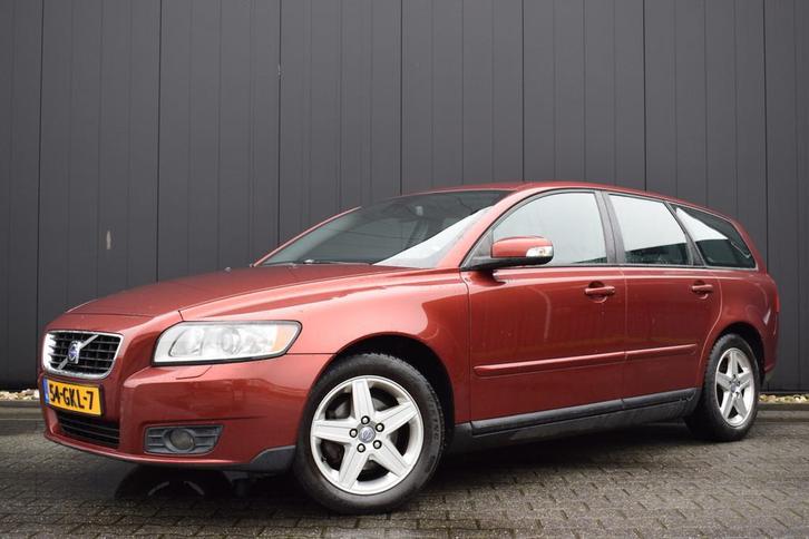 Volvo V50 2.0 Edition I ECC | Originele Audio | Half Leder |, Auto's, Volvo, Bedrijf, Te koop, V50, ABS, Airbags, Airconditioning