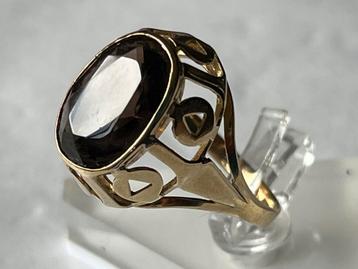 Forse gouden ring Rookkwarts beschikbaar voor biedingen