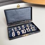 Alpacca tafelnummers, Antiek en Kunst, Ophalen of Verzenden