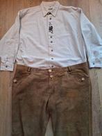 Lederhose lang Tiroler overhemd gilet oktoberfeest Tiroler, Ophalen, Gedragen, Overige maten