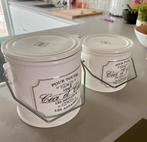 Riviera Maison potten met deksel, Ophalen, Zo goed als nieuw, Overige kleuren, Minder dan 50 cm