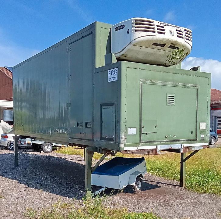 BDF koelcontainer, Doe-het-zelf en Verbouw, Metalen, Gebruikt, Aluminium, Ophalen