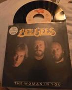 Single: The Bee Gees - The woman in you, Verzenden, Zo goed als nieuw, Pop