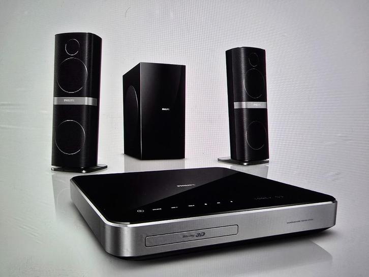 Philips SoundHub home cinema-systeem HTS7202 met 3D Blu-ray, Audio, Tv en Foto, Home Cinema-sets, Gebruikt, Blu-ray-speler, 2.1-systeem