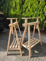 2x IKEA Mittback Schragen - Verstelbaar, Ophalen of Verzenden, Gebruikt, Minder dan 70 cm, Inklapbaar