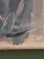 Portret Mathijs van Nieuwkerk - Olieverf, Antiek en Kunst, Verzenden