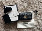 Full set - Gucci GG Marmont Mini zwarte Schoudertas, Ophalen of Verzenden, Zo goed als nieuw, Zwart, Schoudertasje