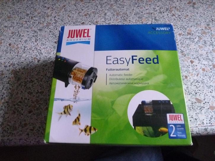 Easy Feed vis voederautomaat by Juwel, Dieren en Toebehoren, Vissen | Aquaria en Toebehoren, Zo goed als nieuw, Overige typen